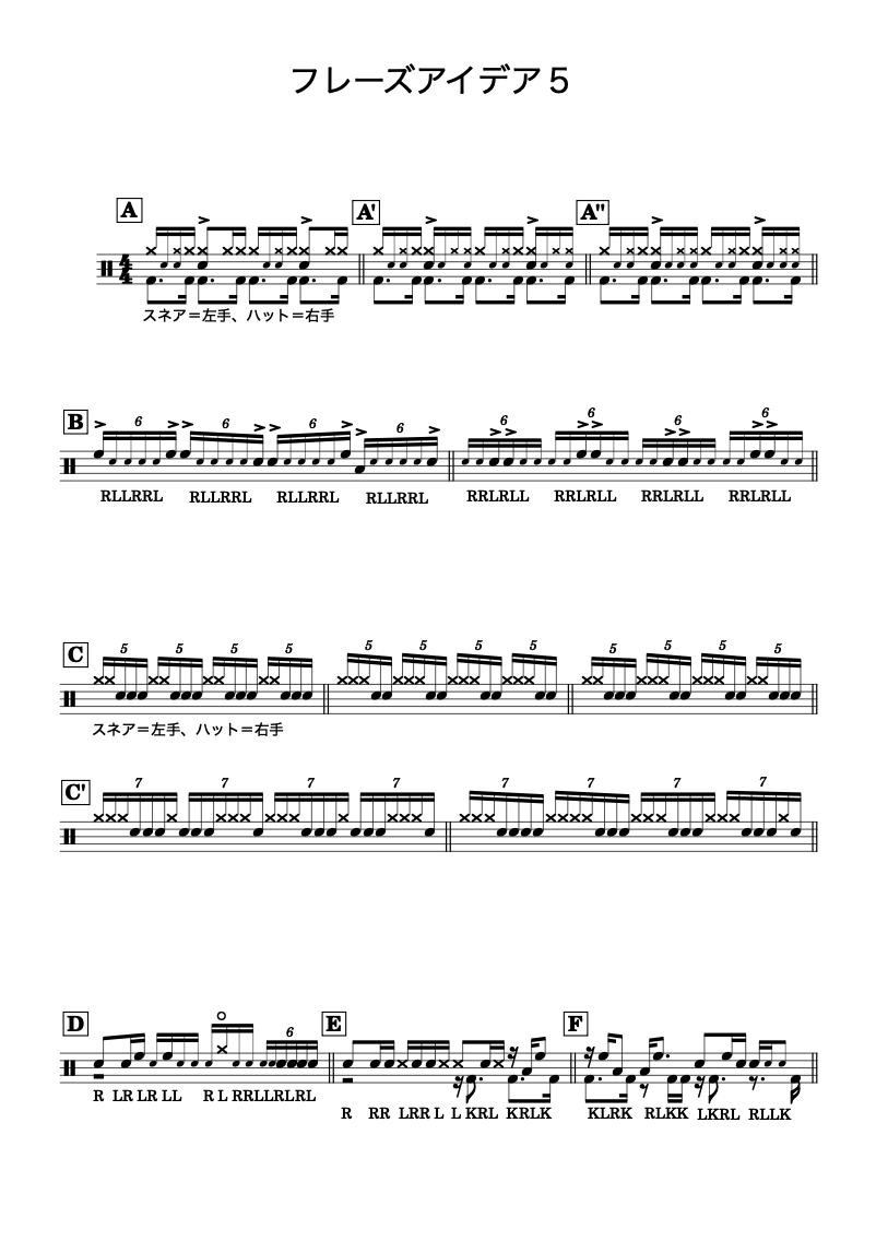 フレーズアイデア５